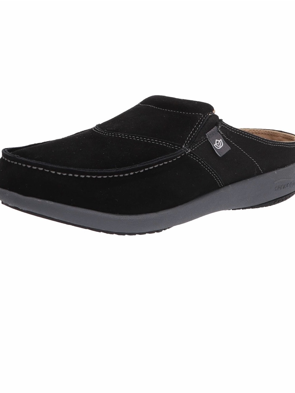 Women's Black Slip-On Mule Loafer